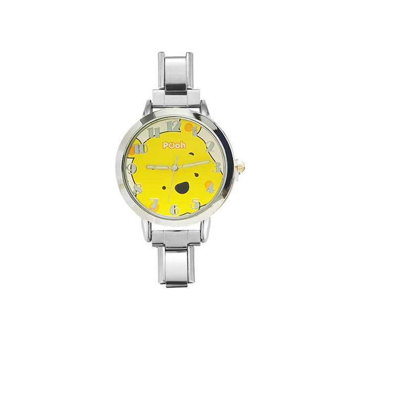 Wholesale Stainless Steel Cartoon Quartz Watch Waterproof Everyday Use Gift Resale