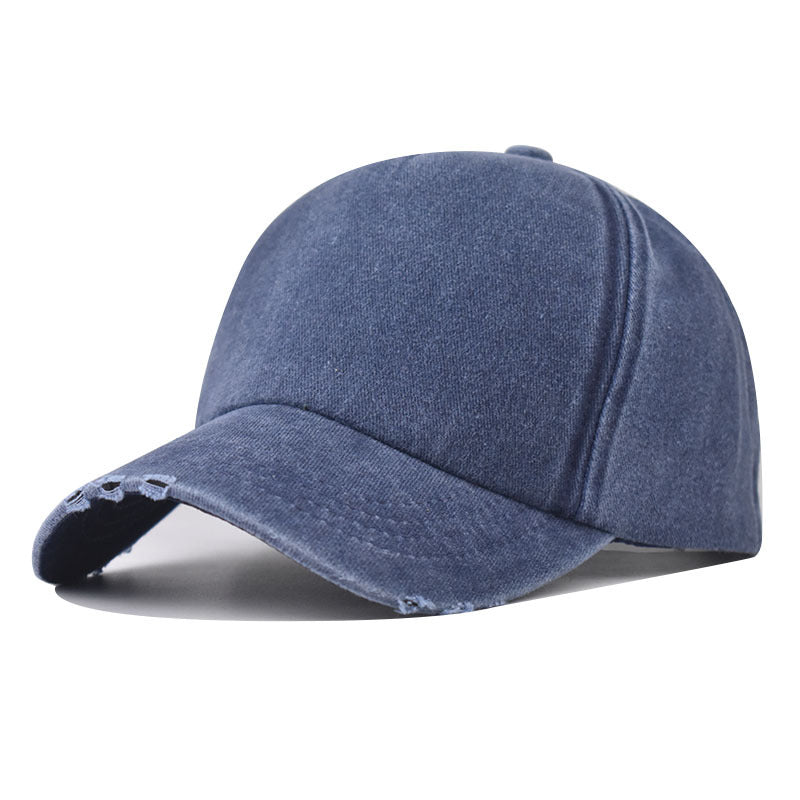 Wholesale  Washed Old Color Matching Baseball Cap