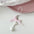 Wholesale  pink bow cute pet keychain