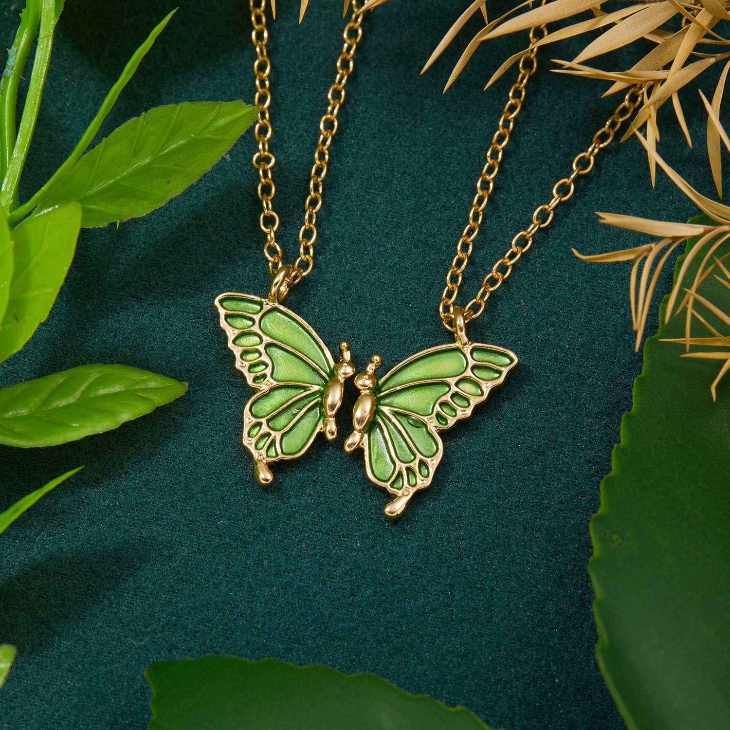 Wholesale  Painted Butterfly Necklace