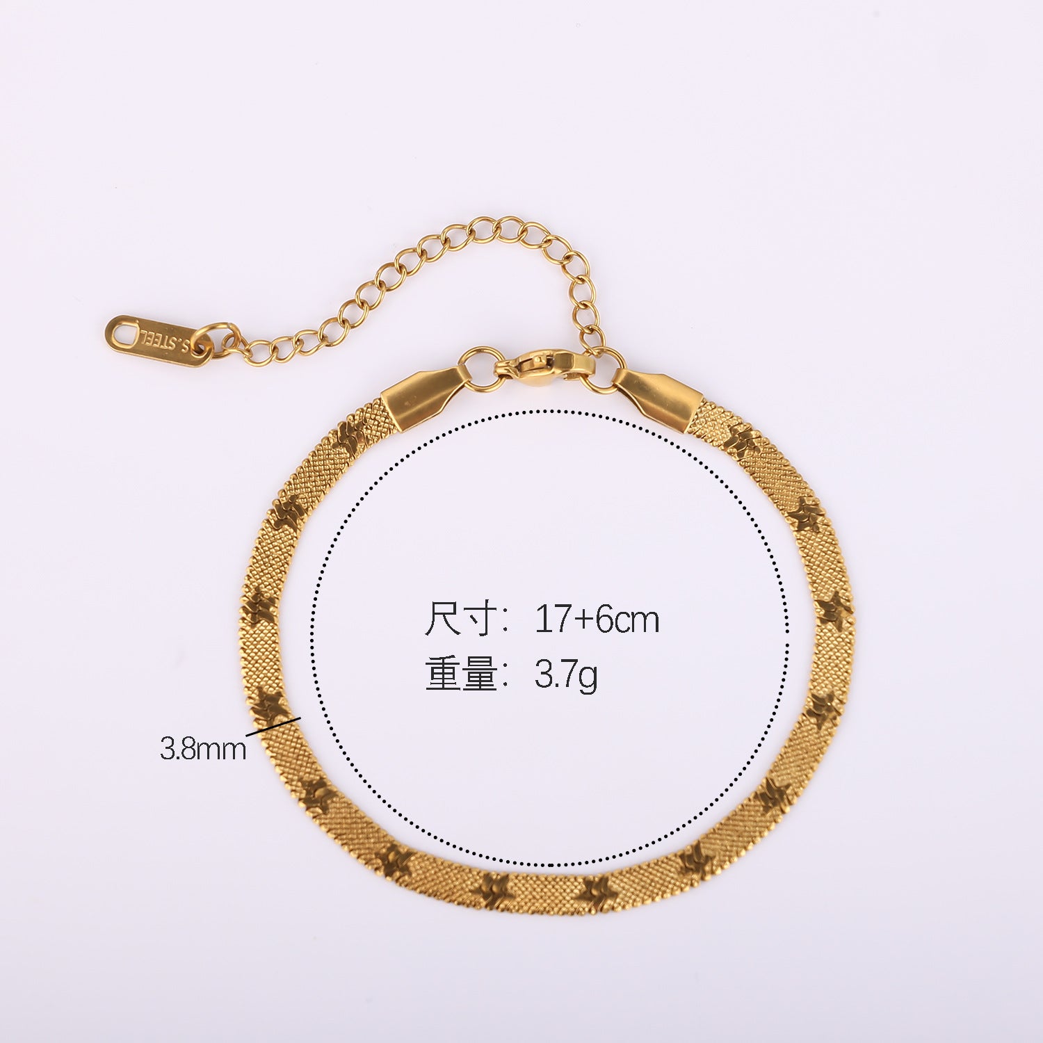 Wholesale Light Luxury Stainless Steel Cuban Chain