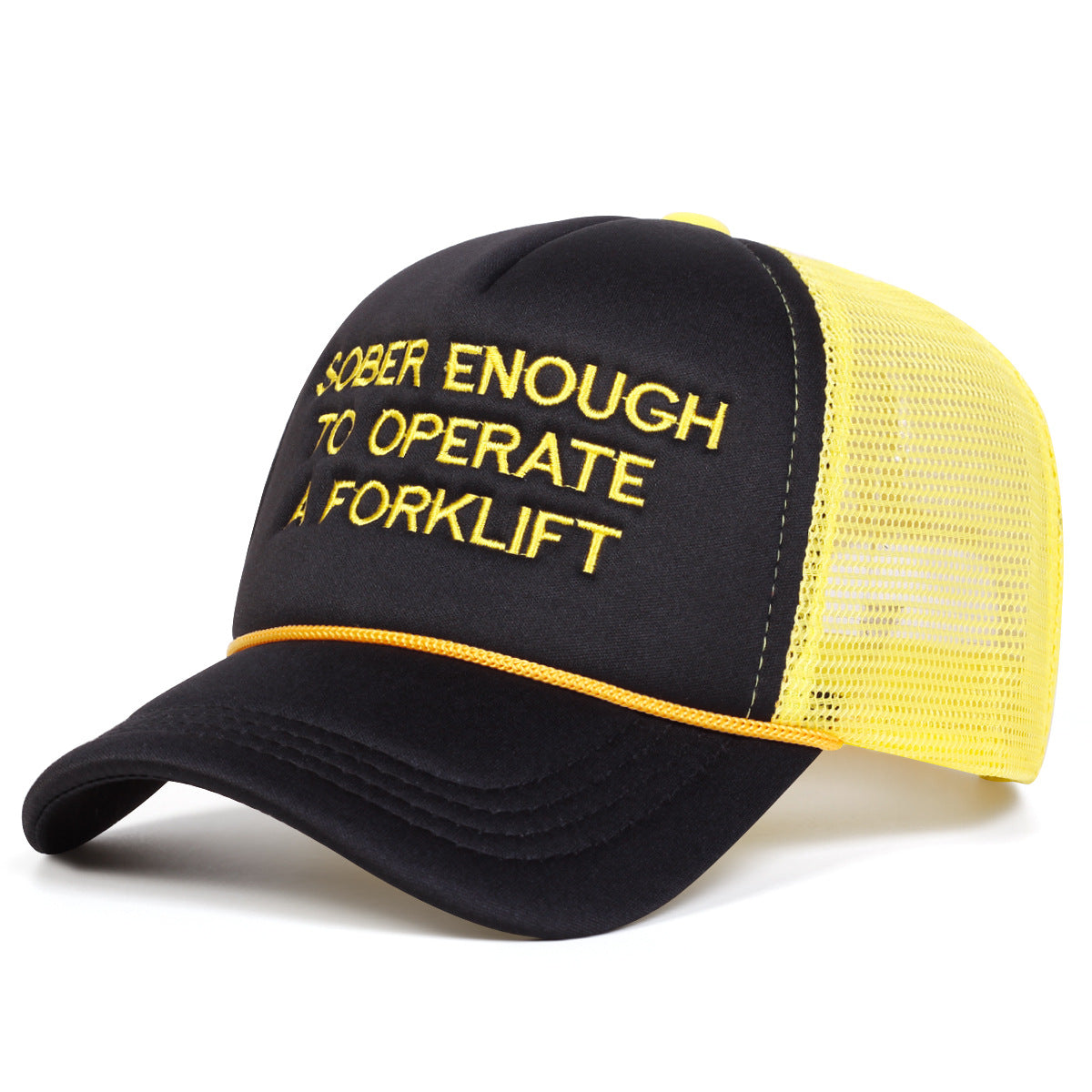 Wholesale Letter embroidered breathable mesh baseball cap