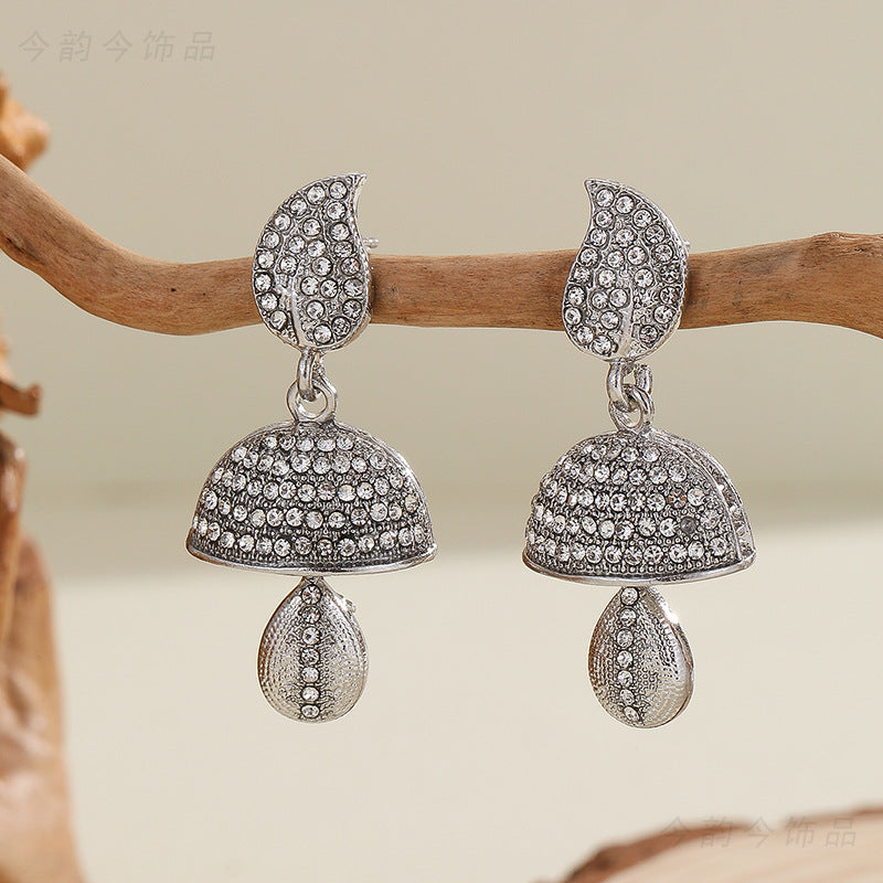 Wholesale  Bohemian Middle East Indian Heart-shaped Earrings