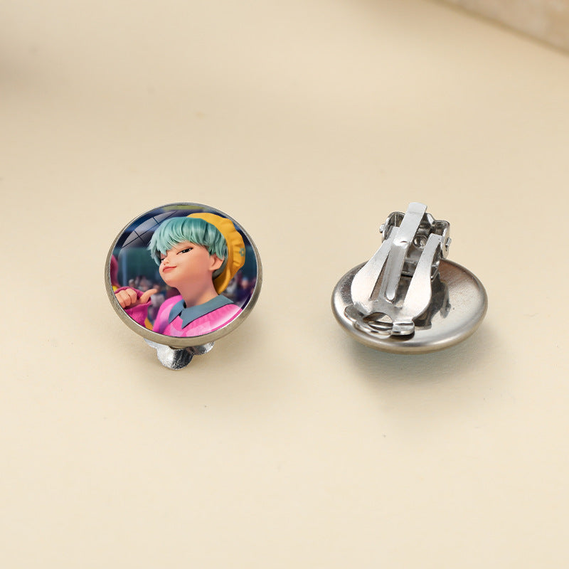 Wholesale  DIY Earrings Painless No-Ear-Piercing Ear Clips kpop