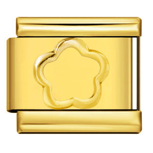 Wholesale Italian Charm Bracelet 9mm DIY Splicing Removable Flowers Stainless Steel Composable Bracelet