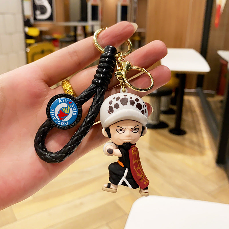 Wholesale Cartoon Anime PVC Soft Glue Keychain Cute Keychain ACC-KC-ErLu018