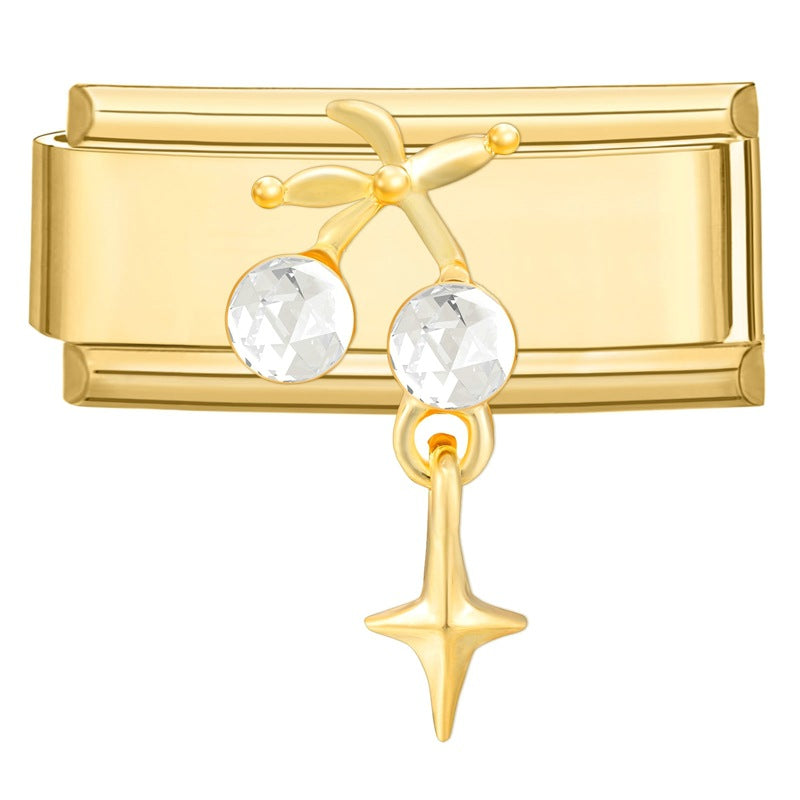 Wholesale 9mm Italian Charm Starter Bracelets DIY Long Terms Stainless Steel Composable Bracelet