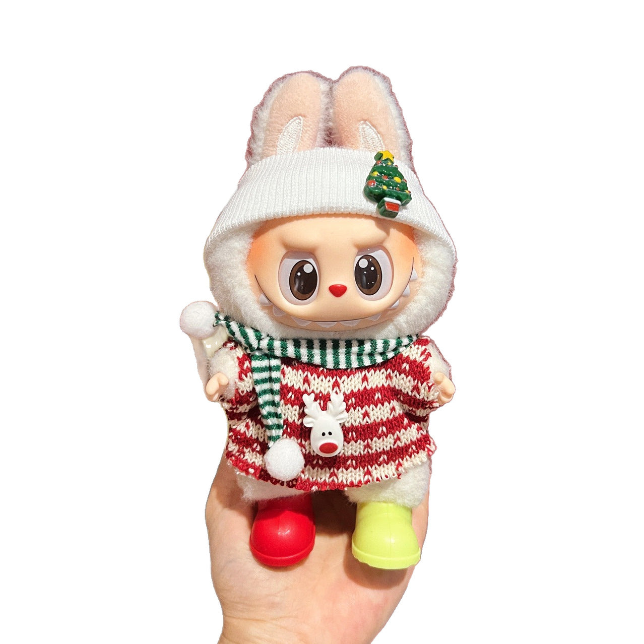 Wholesale Christmas Cute cartoon mini doll clothes