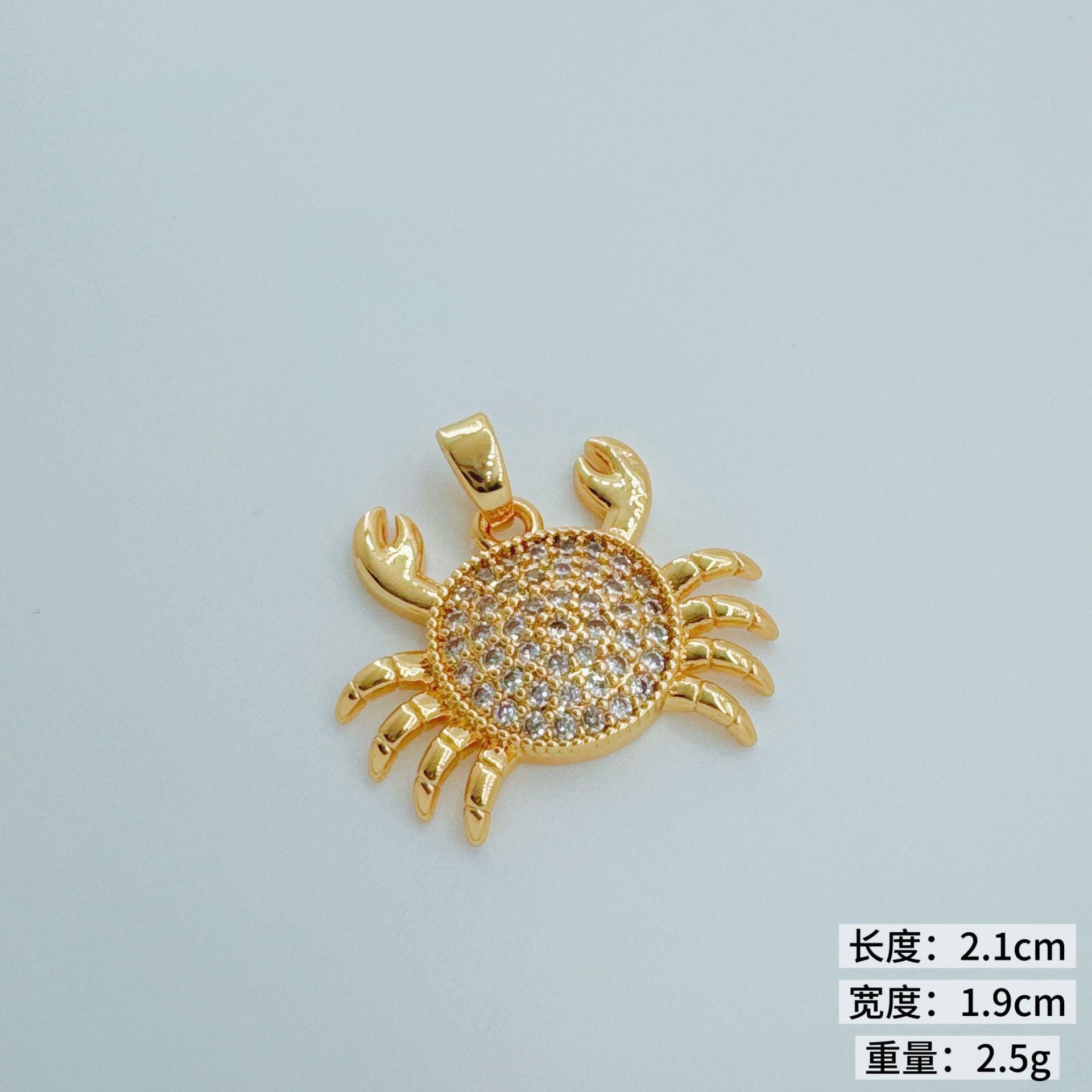 Wholesale Copper Electroplated Ocean Series Necklace Stylish Women' s Layering Jewelry