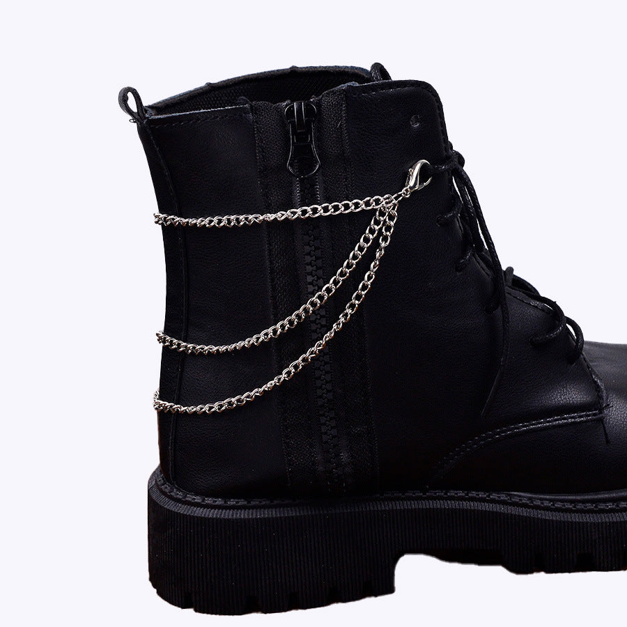 Wholesale Vintage Punk Style Electroplated Alloy Chain For Boots And Bags DIY Fashion Accessory For Resale