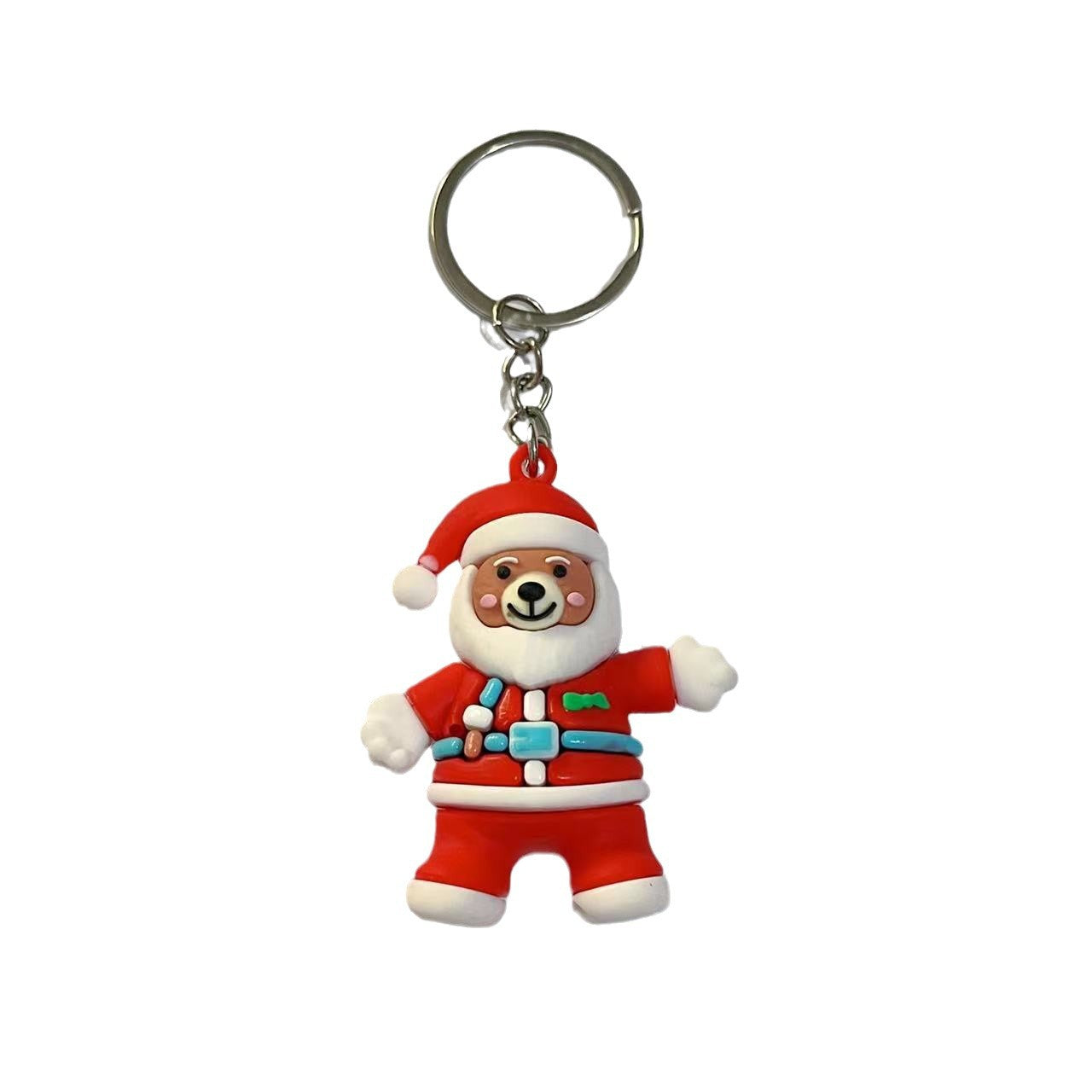 Wholesale Cute Christmas bear keychain