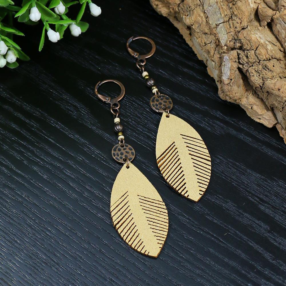 Wholesale Ethnic Style Tassel Round Earrings Fashion Accessory Gift for Women