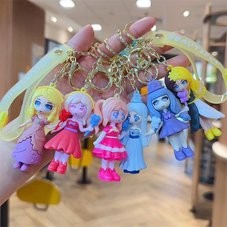 Wholesale Cartoon Cute PVC Keychain ACC-KC-Yuew001