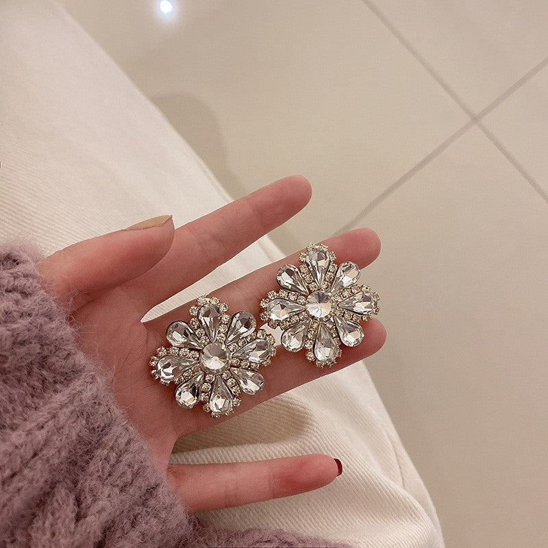 Wholesale Diamond Long Tassel Earrings Blingbling Earrings ACC-ES-Huih005