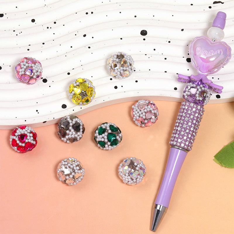 Wholesale 10pcs Crystal Beads with Straight Holes