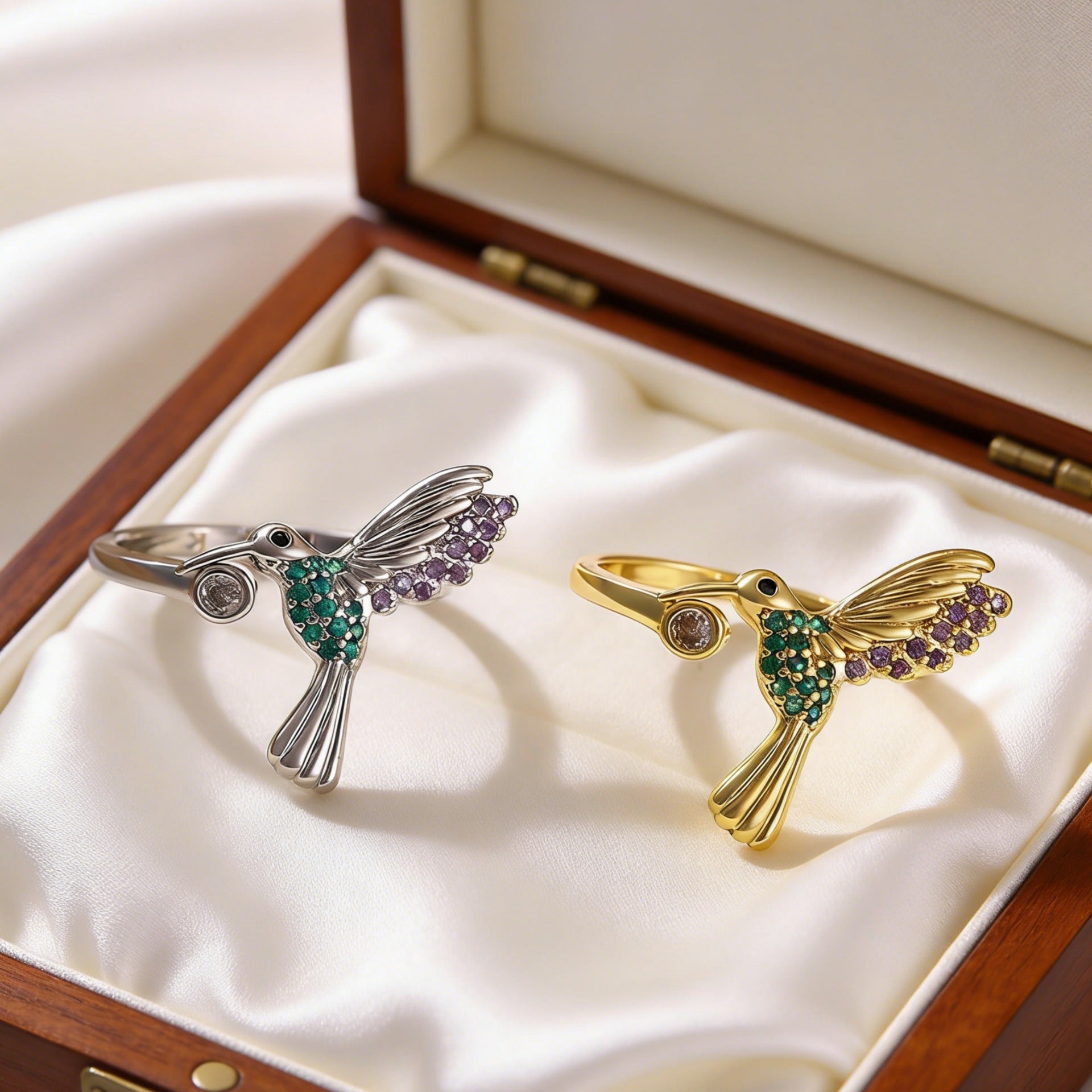 Wholesale Stylish Bird Motif Copper Ring Fashion Accessory for Resale