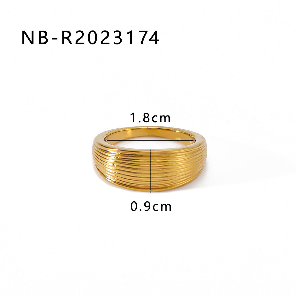 Wholesale retro geometric ball twist winding irregular titanium steel ring