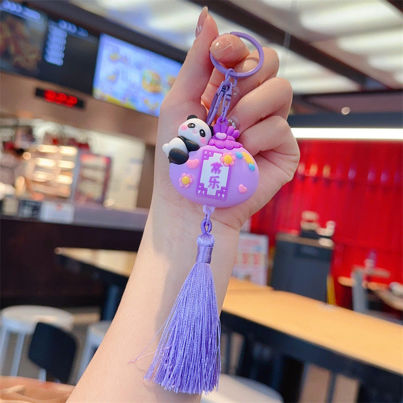 Wholesale Cartoon cute silicone keychain