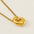 Wholesale Titanium Steel  balloon bubble letter pendant female necklace