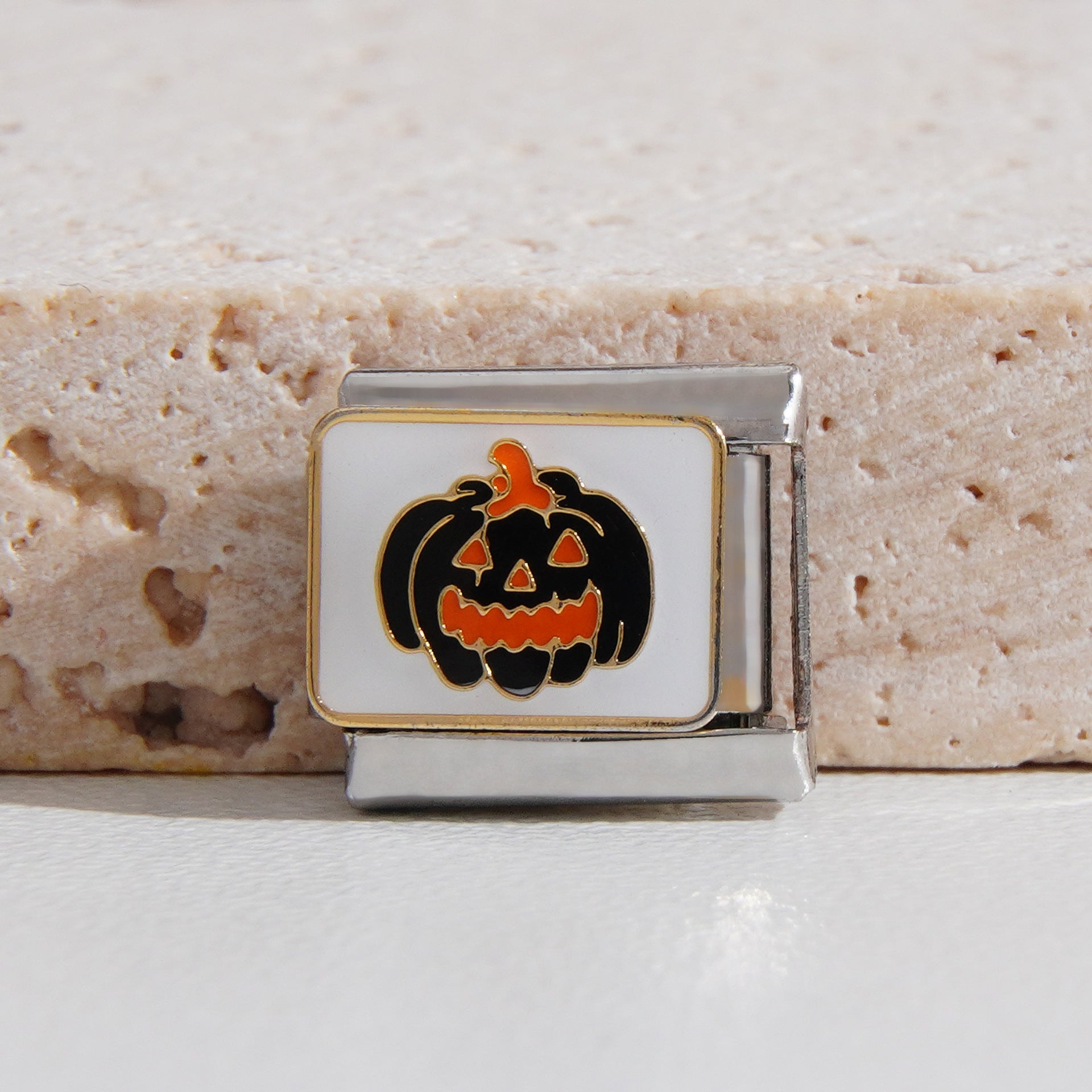 Wholesale Italian Charm Bracelet 9mm DIY Splicing Halloween Series Stainless Steel Composable Bracelet