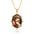 Wholesale retro portrait pendant women's jewelry necklace