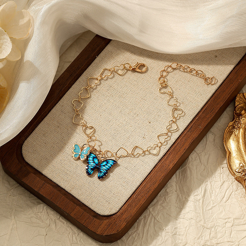 Wholesale Butterfly Heart Bracelet