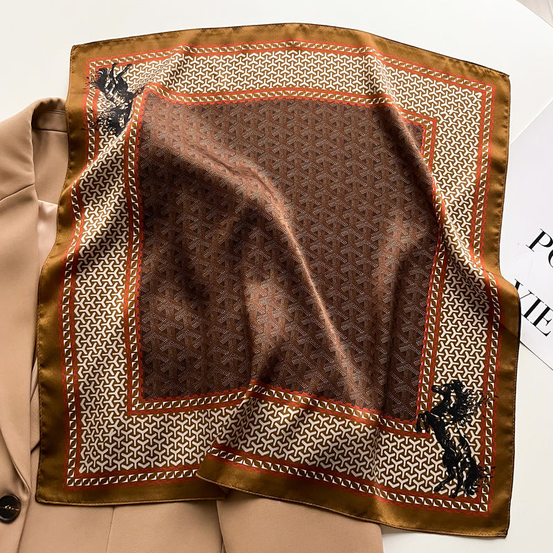 Wholesale Letter   Silk Scarf