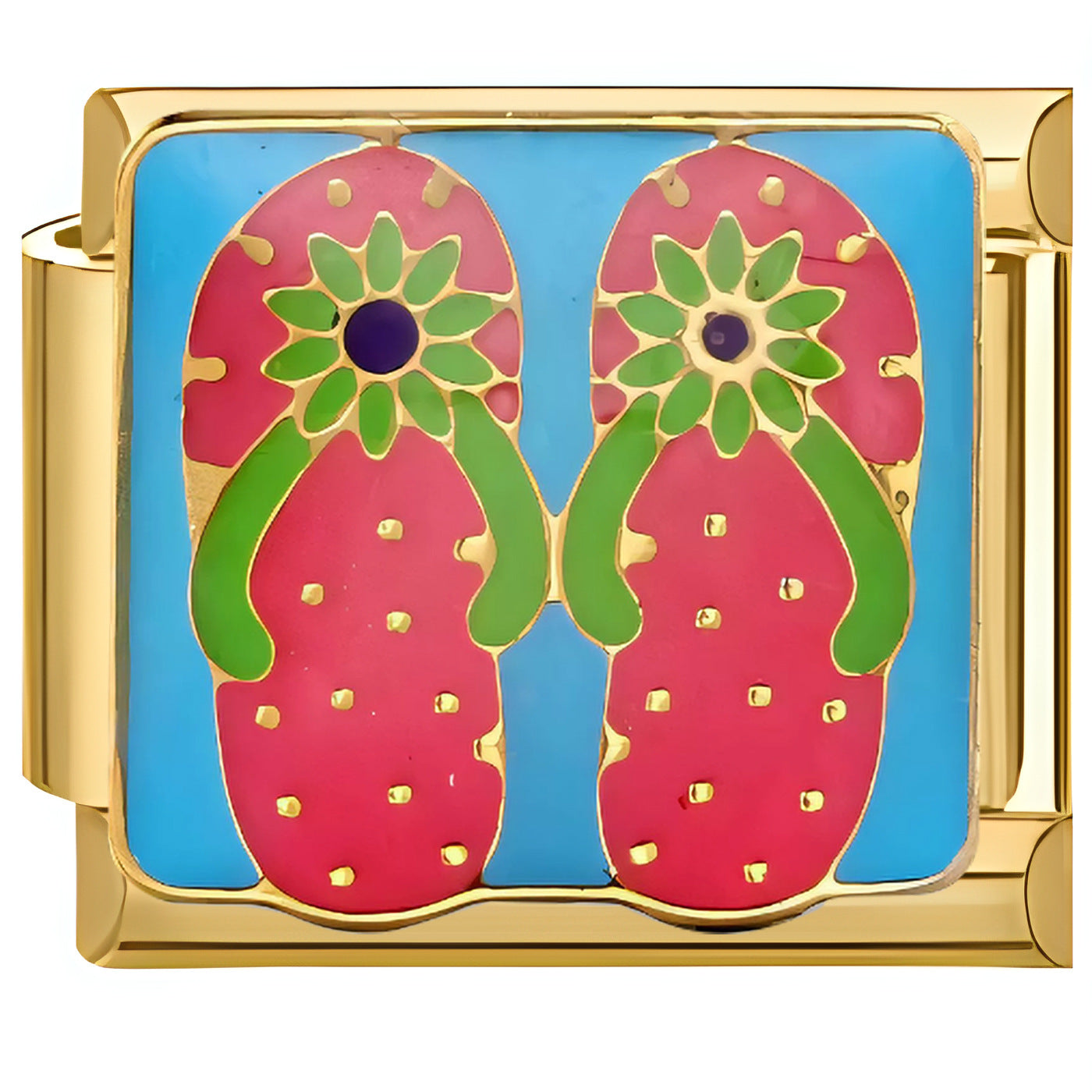 Wholesale Italian Charm Bracelet 9mm DIY  beautiful girl  Creative Stainless Steel Composable Bracelet