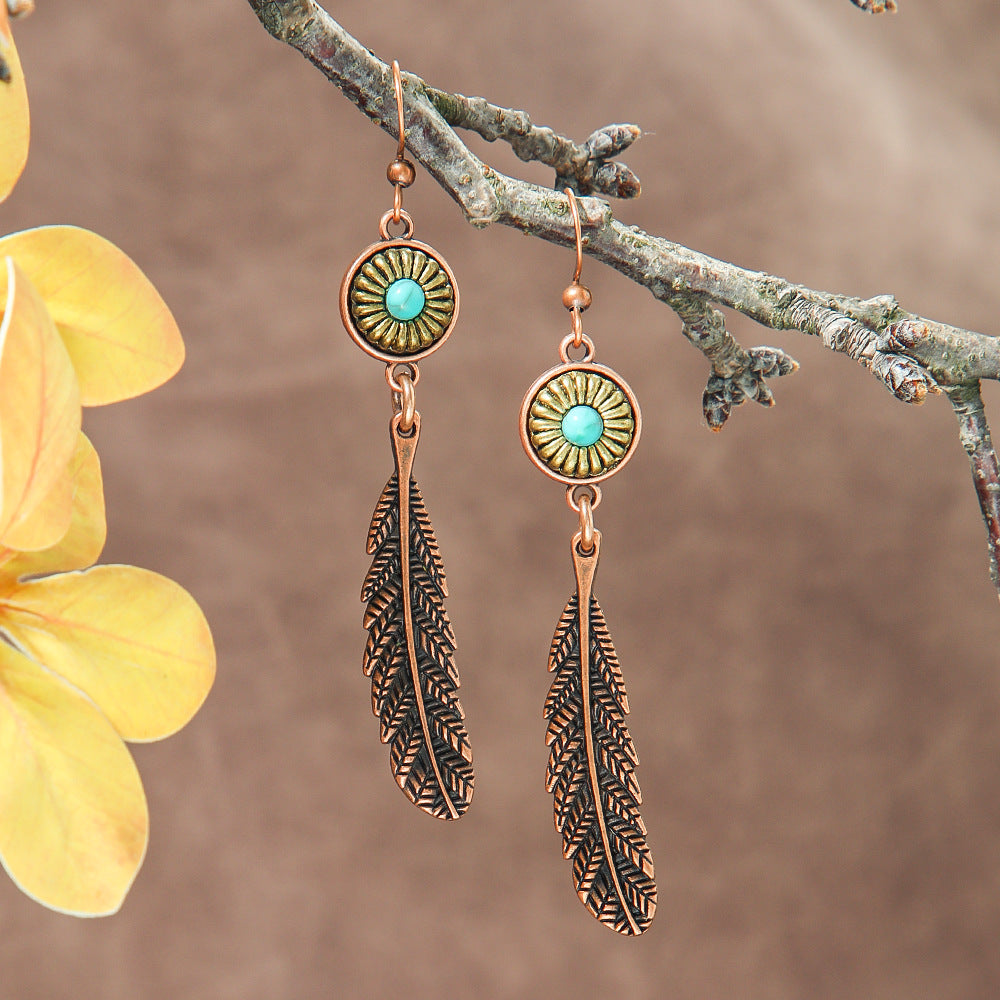 Wholesale Bohemian Geometric Earrings Fashion Accessory Boutique Resale