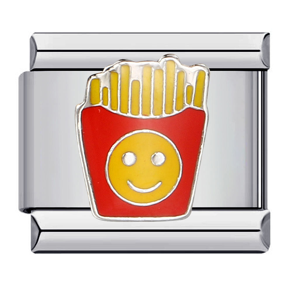 Wholesale Italian Charm Bracelet 9mm DIY Welded Oil-Drip Cartoon  Creative Stainless Steel Composable Bracelet