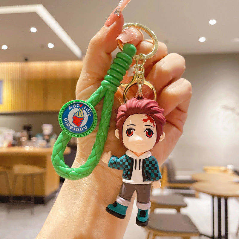 Wholesale Cartoon Silicone Keychain ACC-KC-JuCai003
