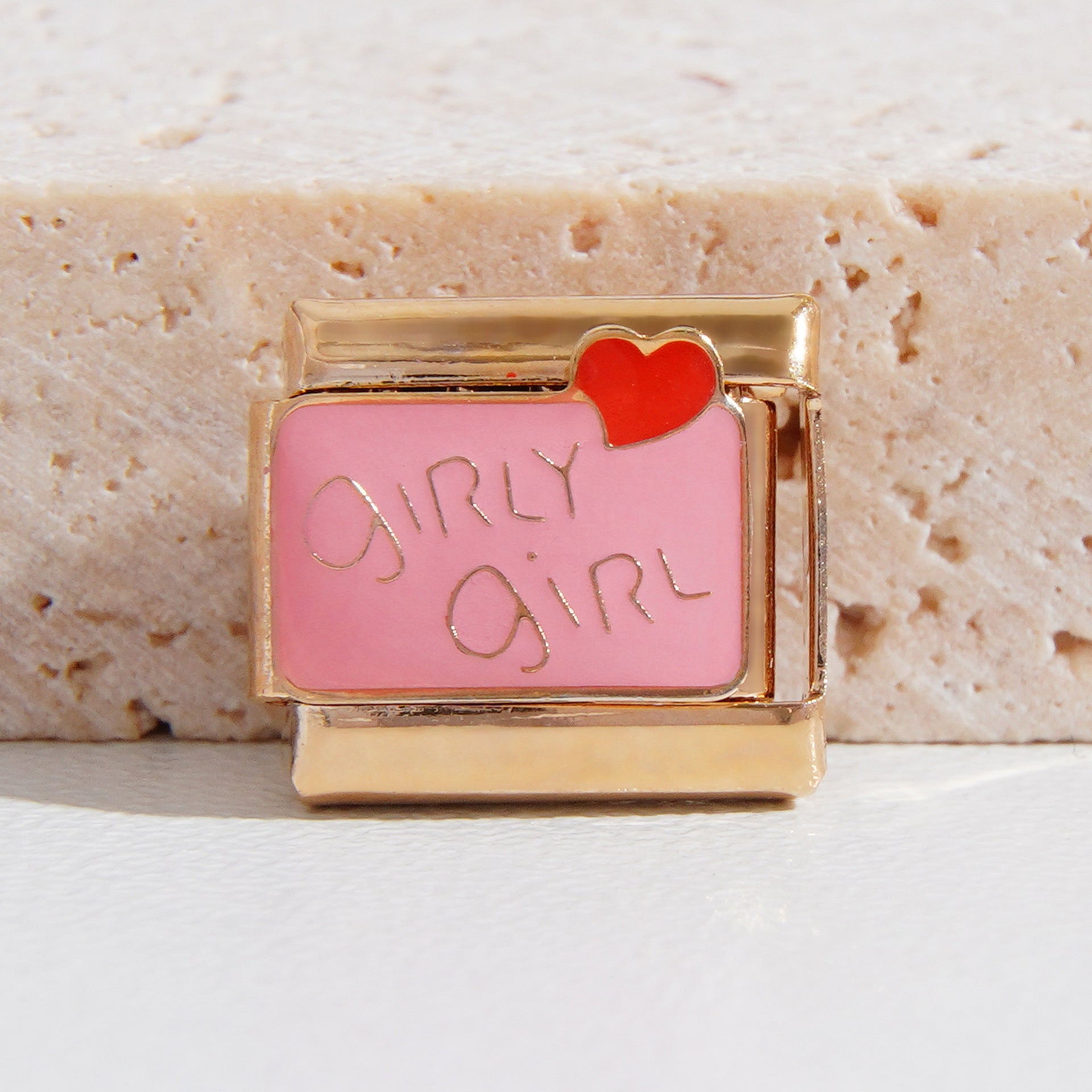 Wholesale Italian Charm Bracelet 9mm DIY Splicing All-match English Stainless Steel Composable Bracelet