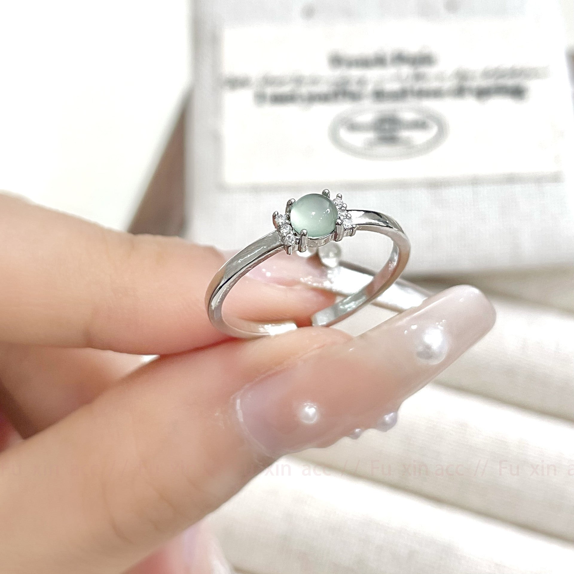 Wholesale  Bead Zircon Gourd Ring