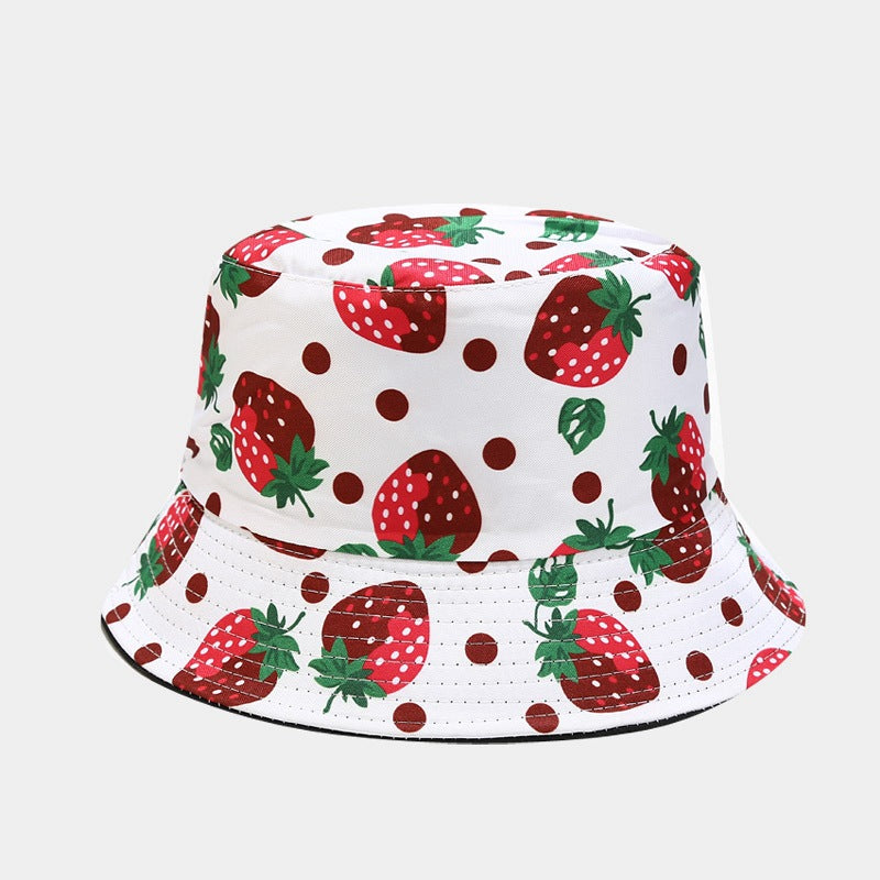 Wholesale fruit pattern bucket hat