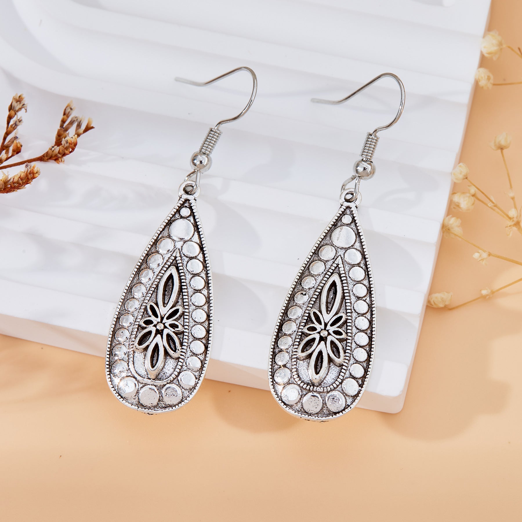 Wholesale Bohemian Retro Earrings Zinc Alloy Everyday Jewelry Accessory