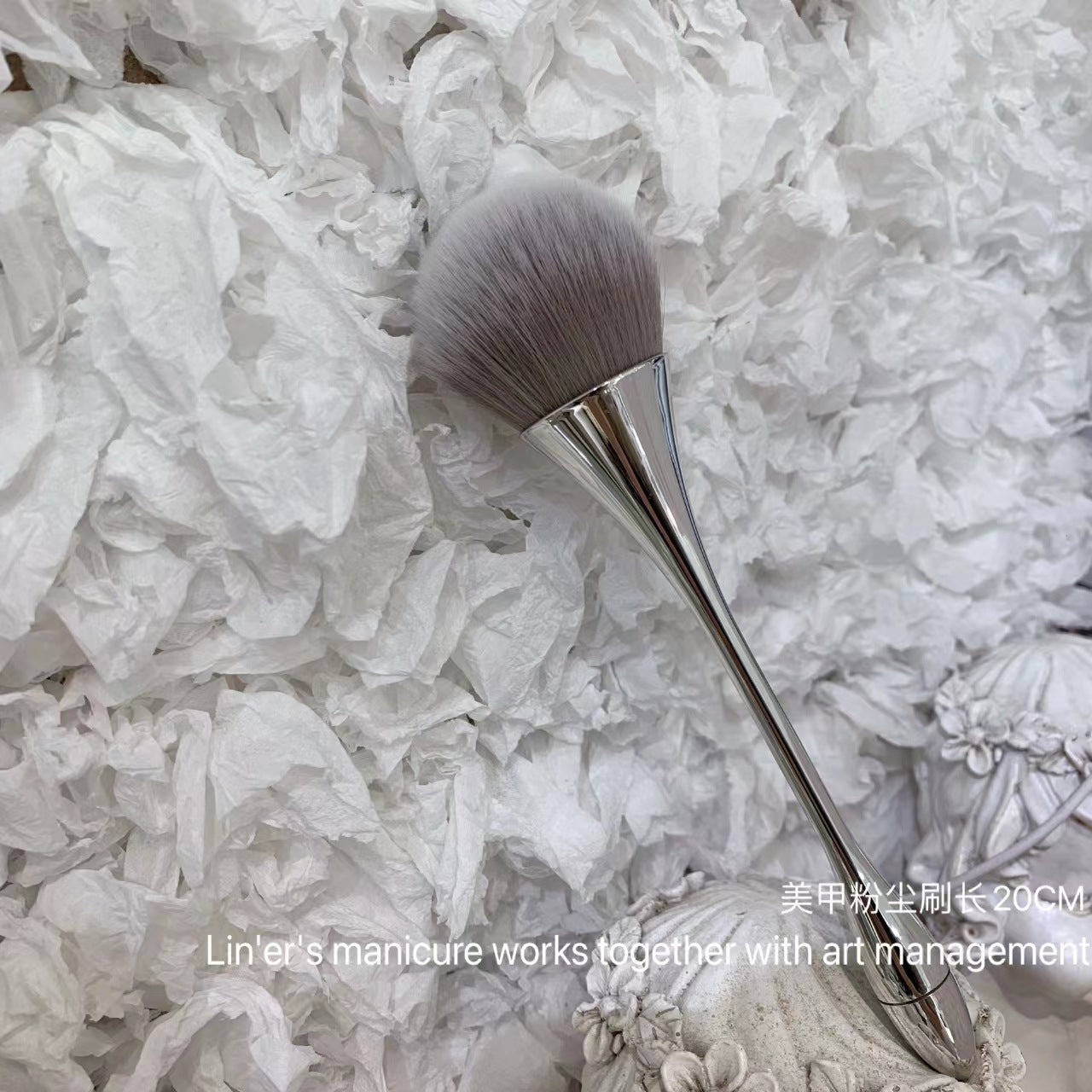 Wholesale Plastic Small Waist Loose Powder Blush Makeup Brush ACC-MB-Fengg002