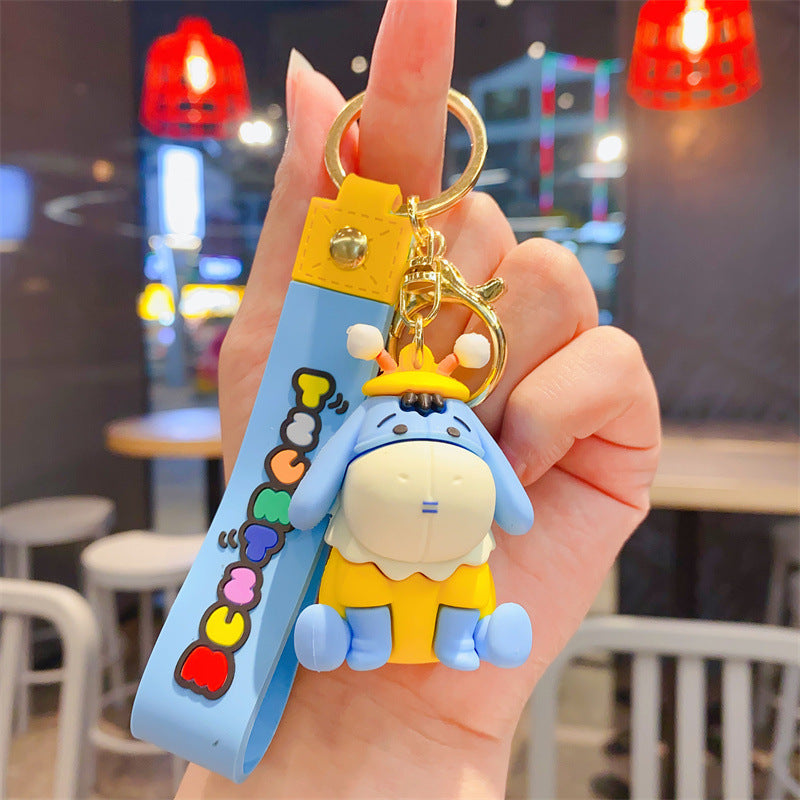 Wholesale Cartoon Cute Silicone Keychains ACC-KC-Kelan015
