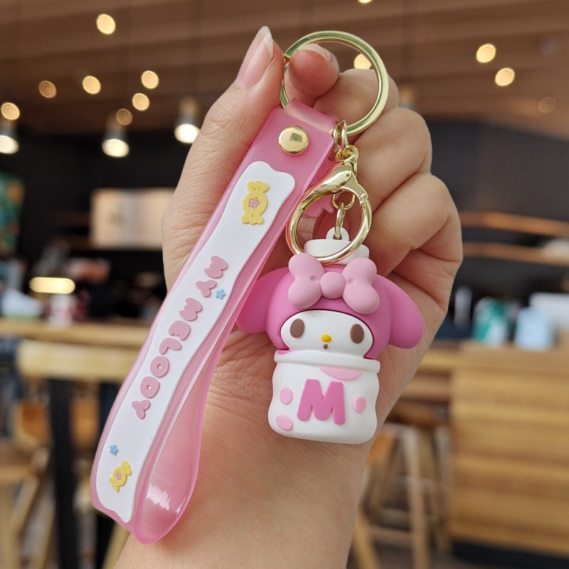 Wholesale Cartoon Cute Silicone Keychains ACCVIP-KC-MingTian002