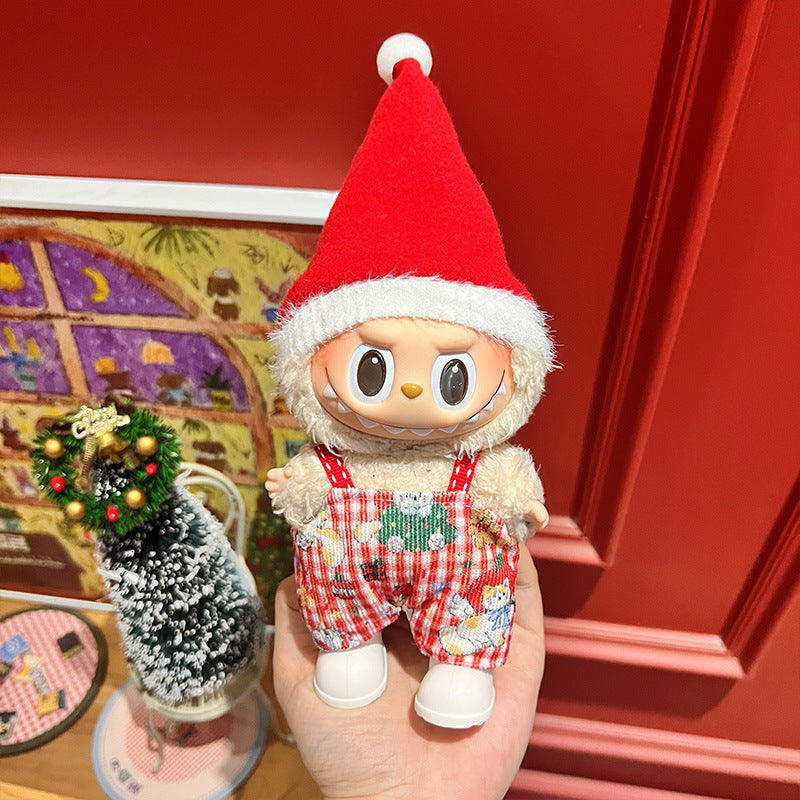 Wholesale Christmas Cute cartoon mini doll clothes