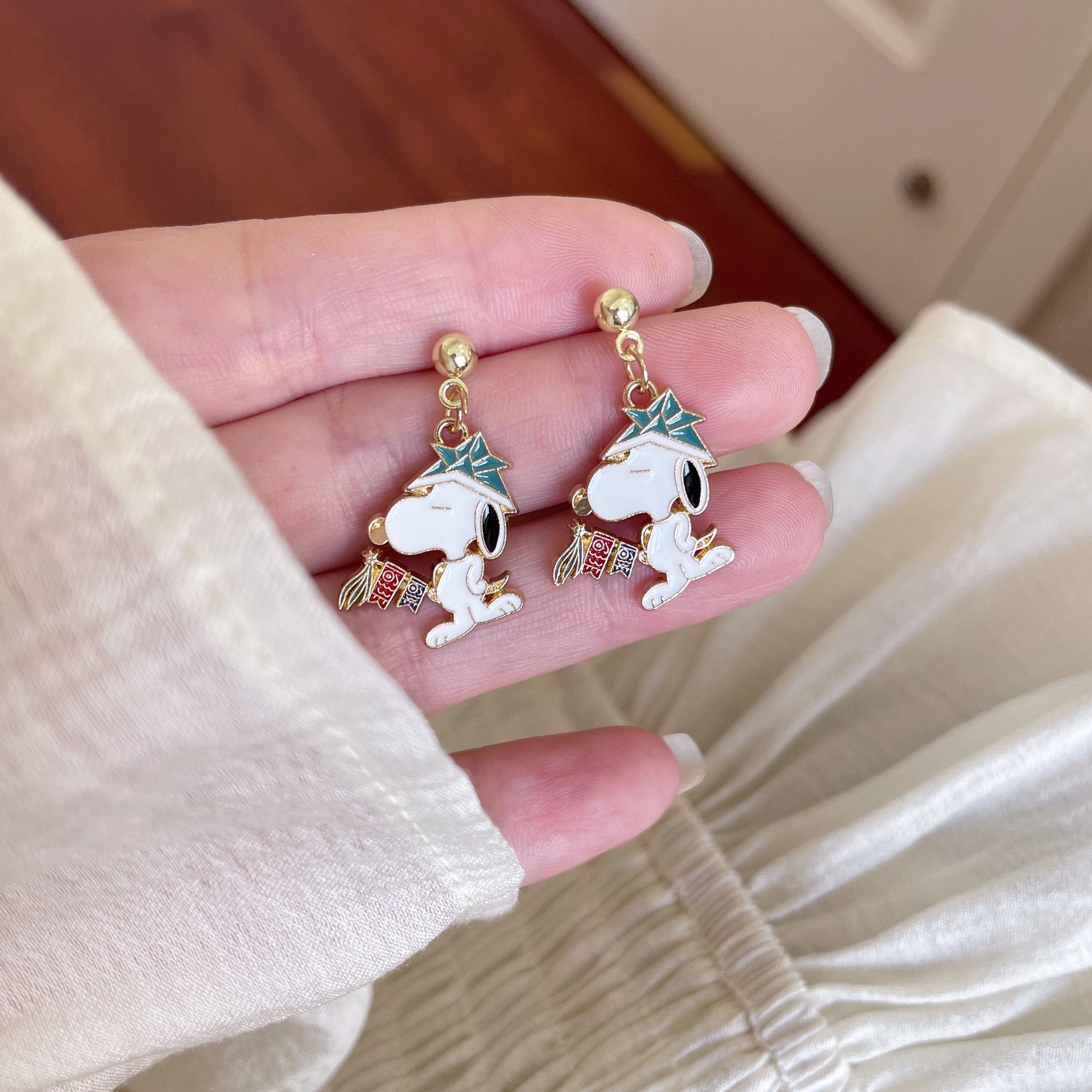 Wholesale Cute Cartoon Puppy Earrings ACC-ES-Yijia003