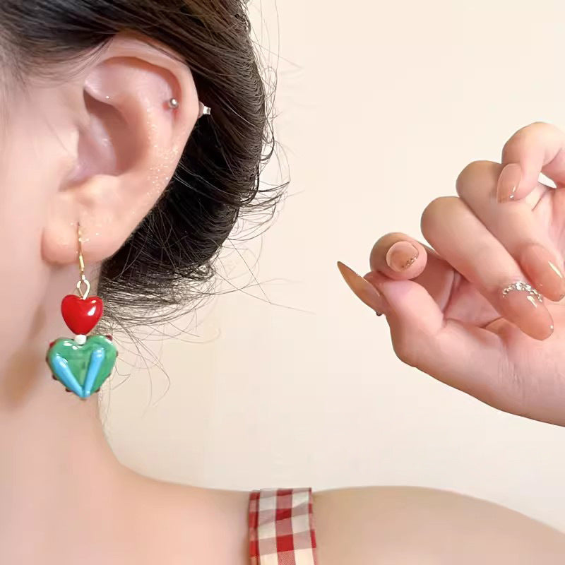 Wholesale Vintage Heart Earrings