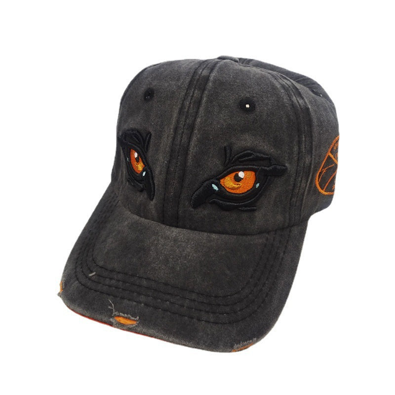 Wholesale  eye embroidery baseball cap Eagle Eye  retro cap