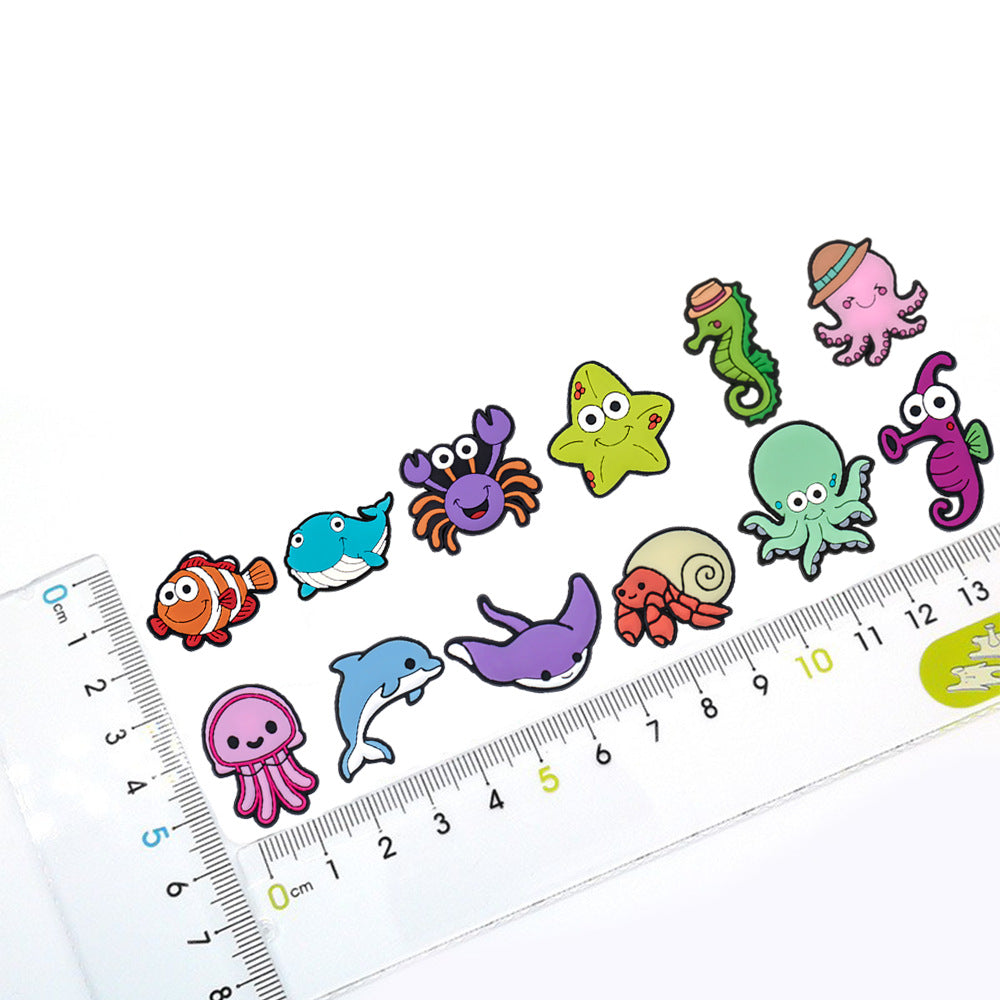 Wholesale Random 100pcs Animal Shoes Accessories Shoes Charms