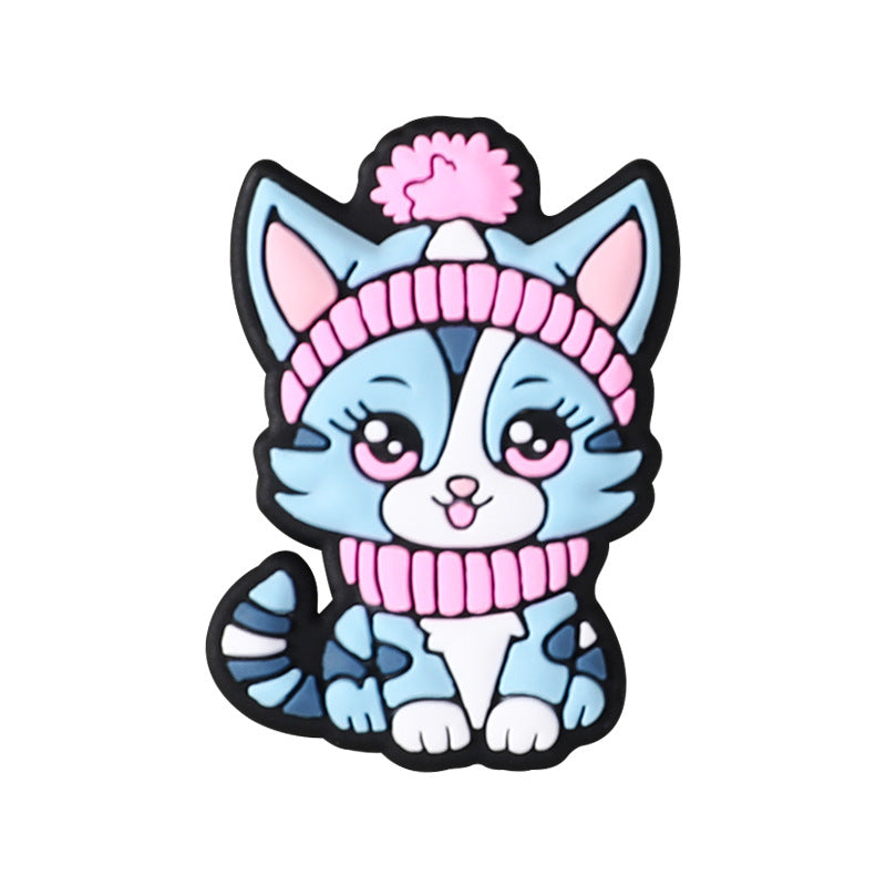 Wholesale 20pcs Cartoon Kitten Focal Beads DIY Bead Accessories  ACC-BDS-RongFa045