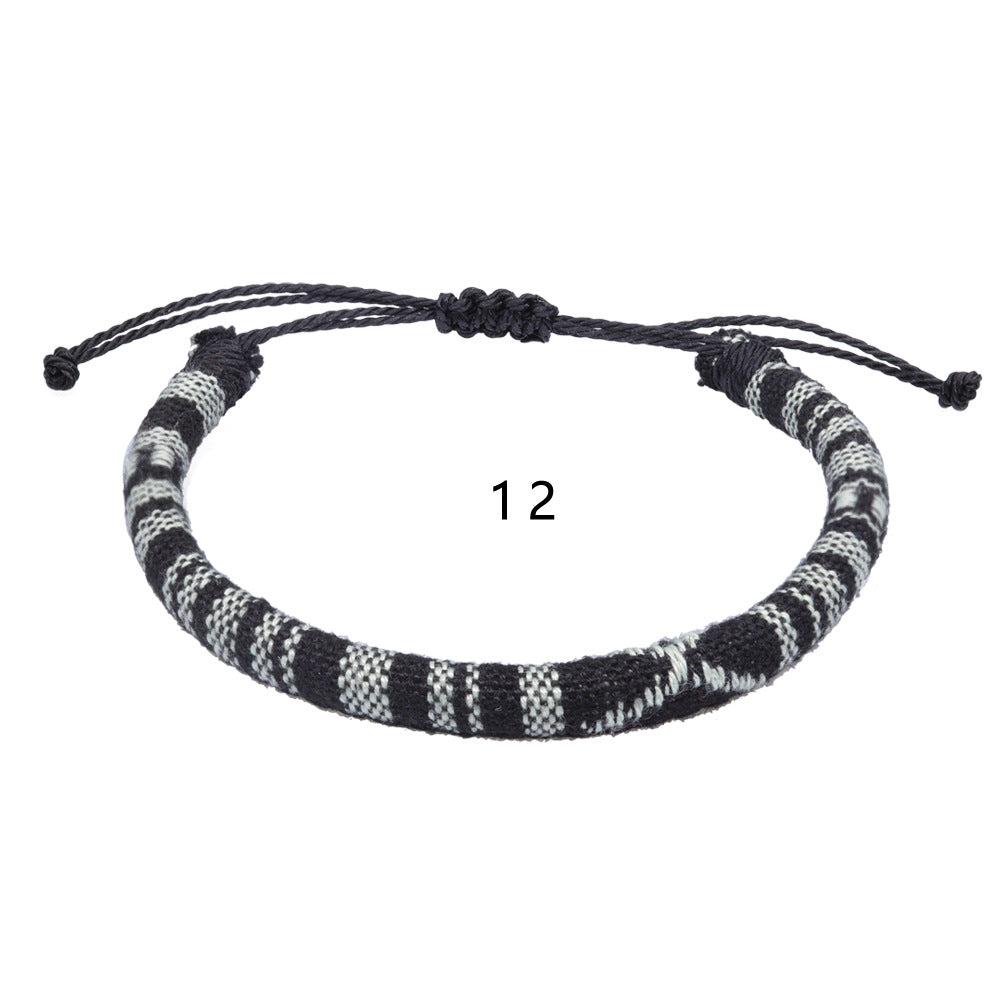 Wholesale Bohemian Ethnic Style Handmade Woven Bracelet