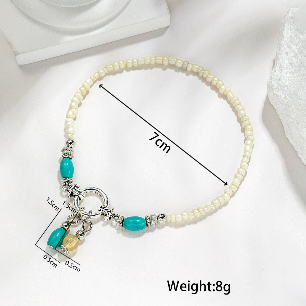 Wholesale Bohemian Literary Retro Style Simple Anklet