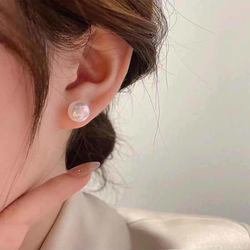 Wholesale Colorful mermaid pearl earrings