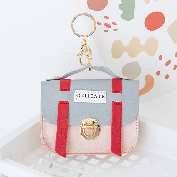 Wholesale Cute Creative Mini Compact Lock Coin Bag Keychain ACC-KC-YouTu002