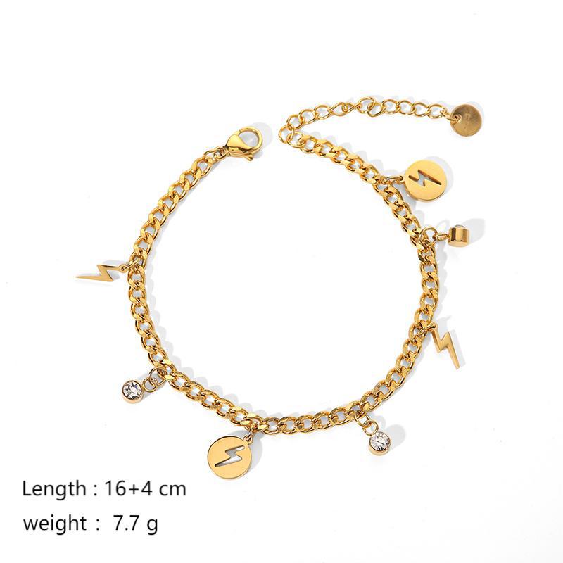 Wholesale Moon Cross Chain
Stainless Steel Bracelet