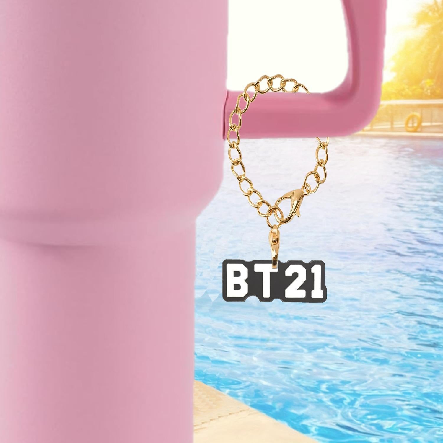Wholesale Cartoon Soft Rubber Hanging Chain Cup Accessories Chain ACC-CA-XieJi008